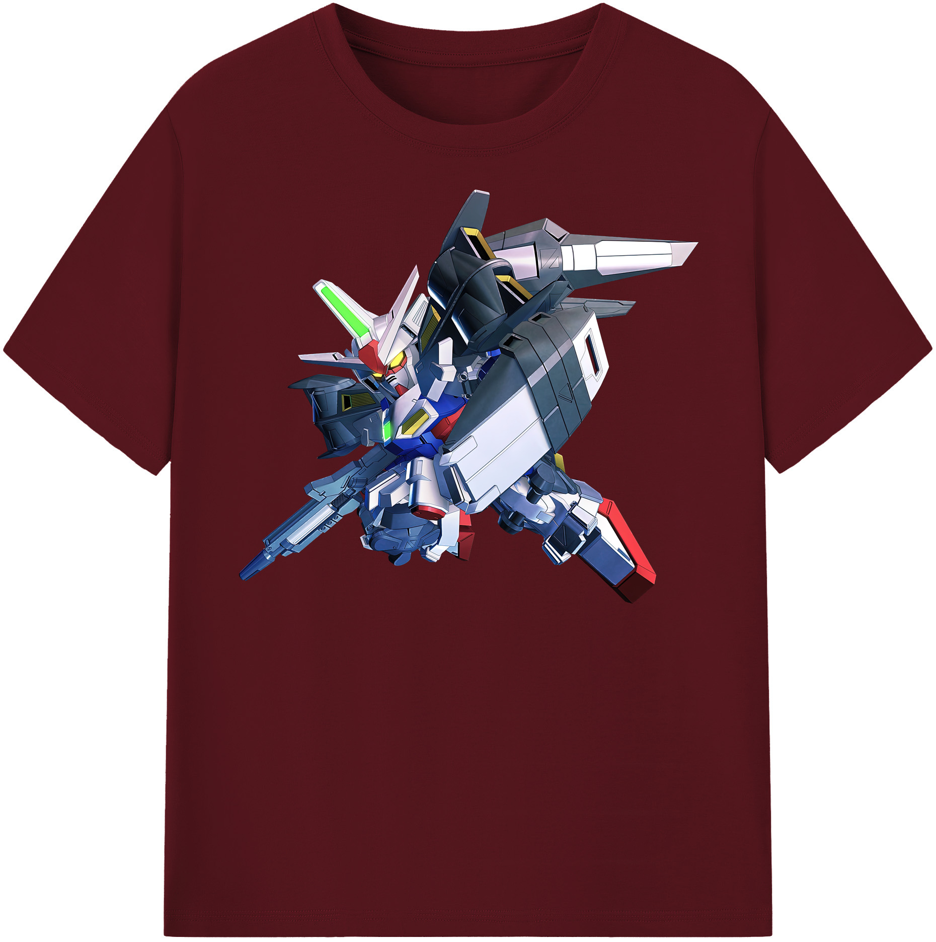 （画像用） 機動戦士ガンダム Mobile Suit Gundam 綿100％半袖Tシャツ（フロントプリント）